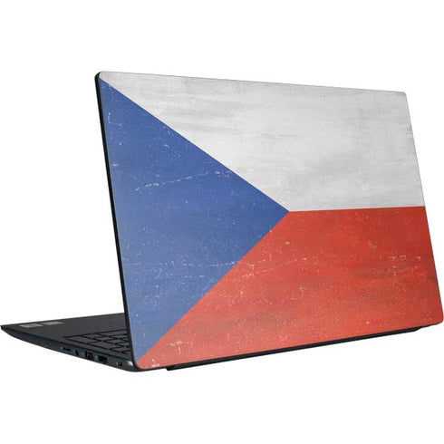 Czech Republic Flag Distressed Dell Vostro Skin
